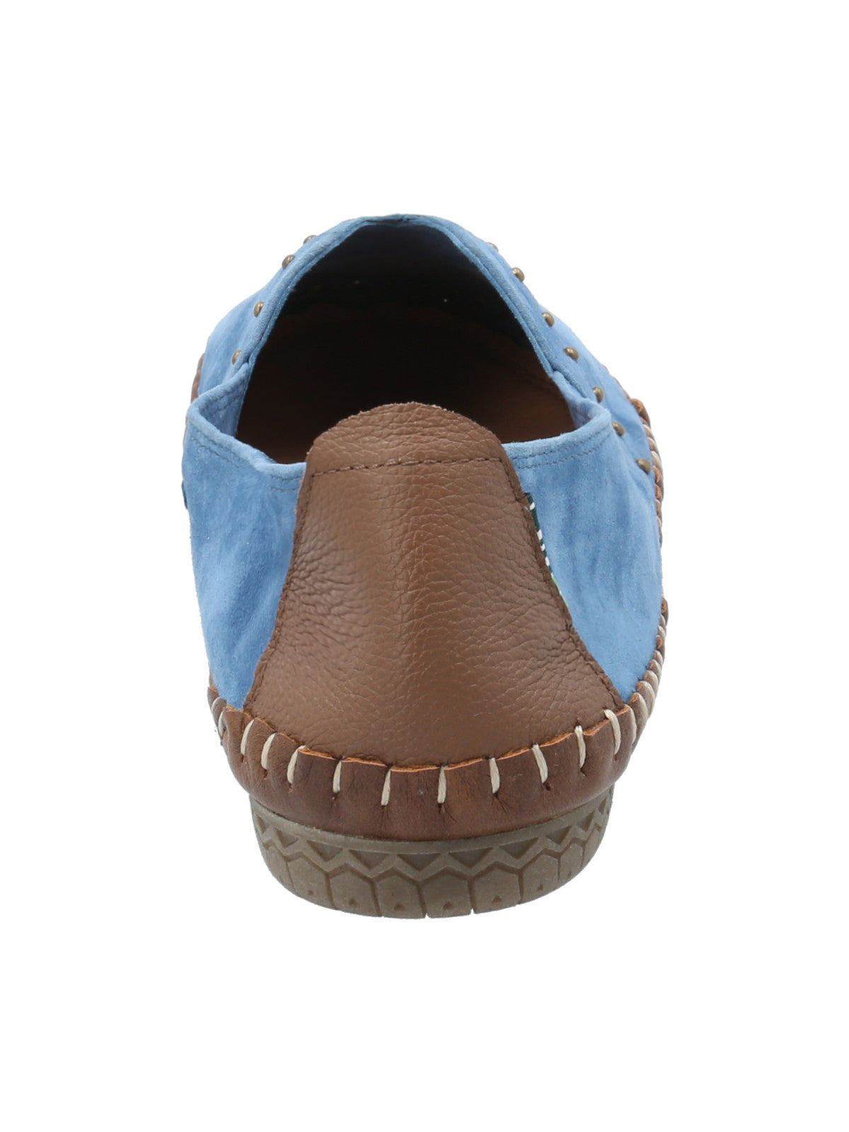 Slip On Cuero Mujer Laurie Azul Rockford