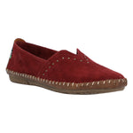 Slip On Cuero Mujer Laurie Rojo Rockford