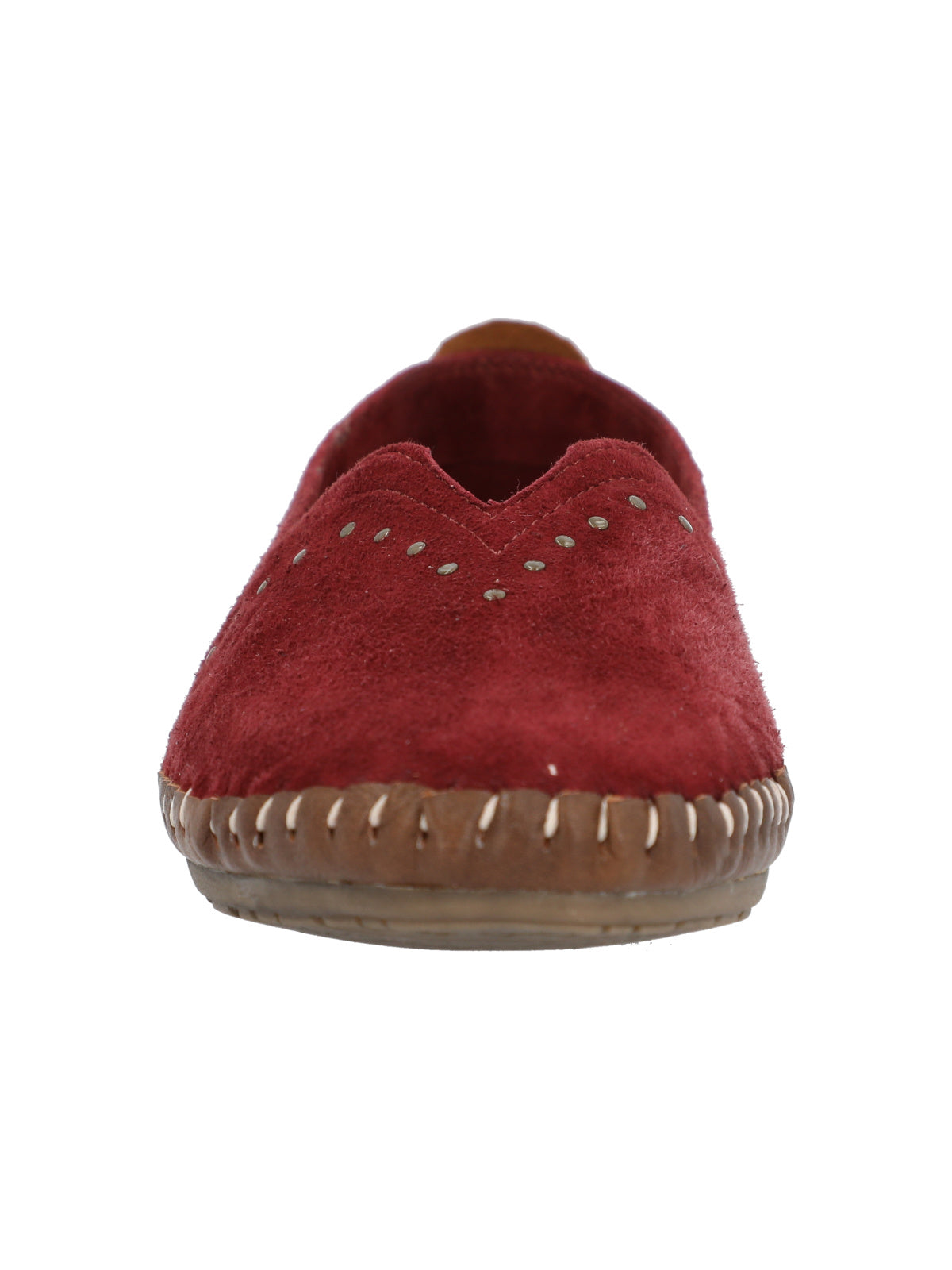Slip On Cuero Mujer Laurie Rojo Rockford