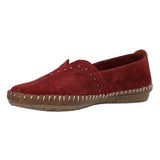 Slip On Cuero Mujer Laurie Rojo Rockford