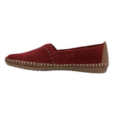 Slip On Cuero Mujer Laurie Rojo Rockford