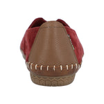 Slip On Cuero Mujer Laurie Rojo Rockford