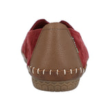 Slip On Cuero Mujer Laurie Rojo Rockford