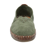 Slip On Cuero Mujer Laurie Verde Rockford