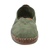 Slip On Cuero Mujer Laurie Verde Rockford