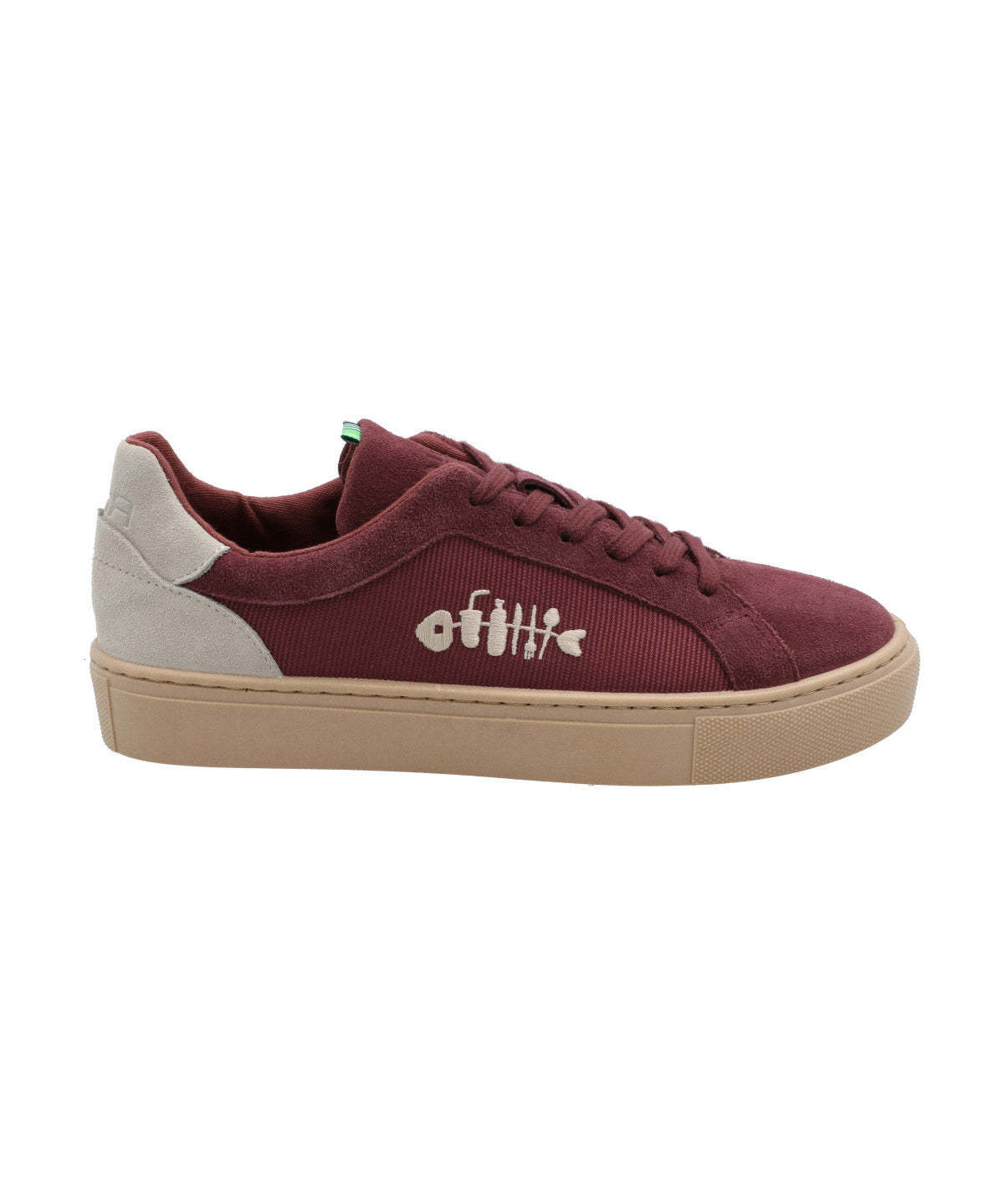 Zapatilla Cuero Mujer Tifón Rojo Rockford