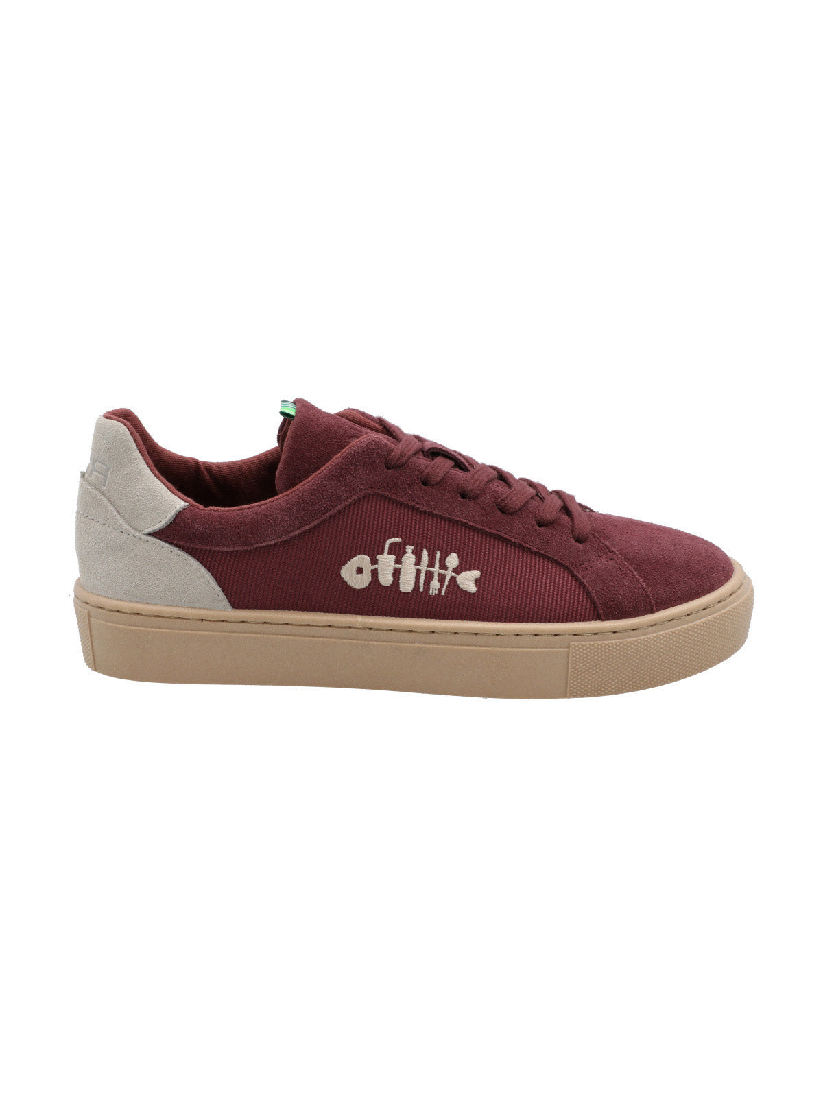 Zapatilla Cuero Mujer Tifón Rojo Rockford