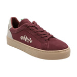 Zapatilla Cuero Mujer Tifón Rojo Rockford