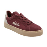 Zapatilla Cuero Mujer Tifón Rojo Rockford