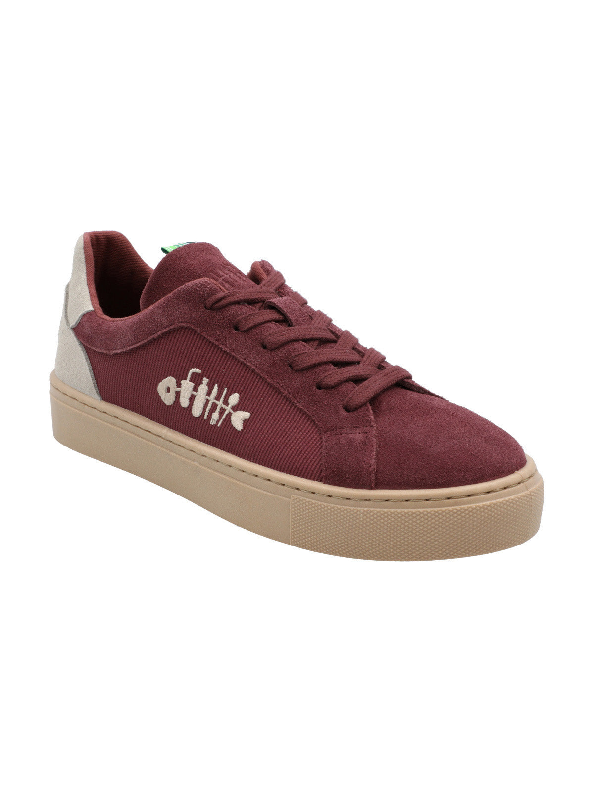 Zapatilla Cuero Mujer Tifón Rojo Rockford