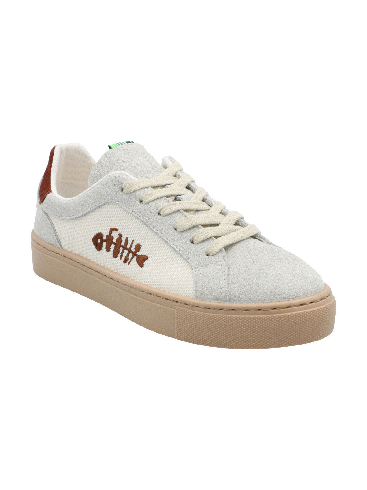 Zapatilla Cuero Mujer Tifón Blanco Rockford