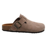 Zueco Cuero Mujer Rowan Café Rockford