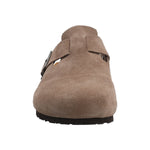 Zueco Cuero Mujer Rowan Café Rockford