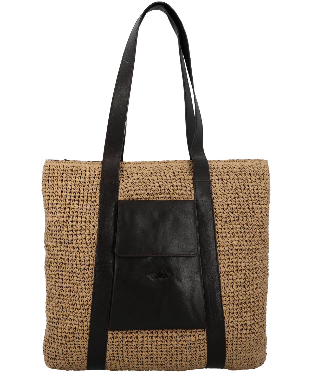 Cartera Raffia Mujer Sz Zlatni Tote Beige Rockford