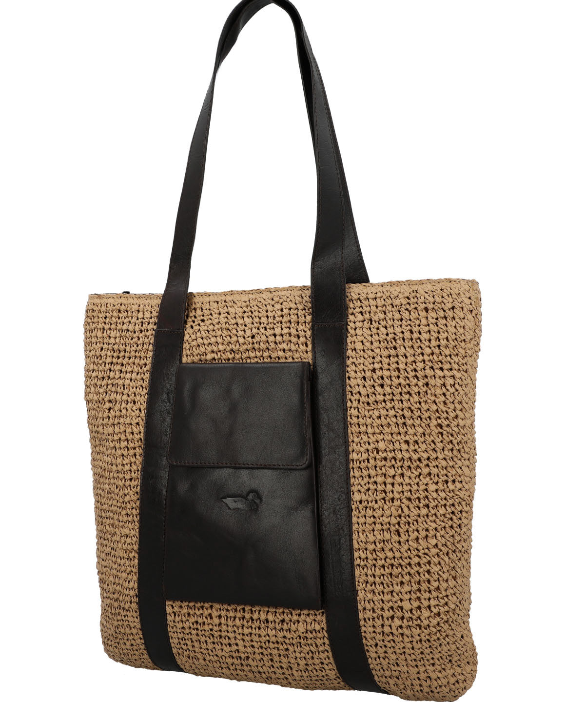 Cartera Raffia Mujer Sz Zlatni Tote Beige Rockford