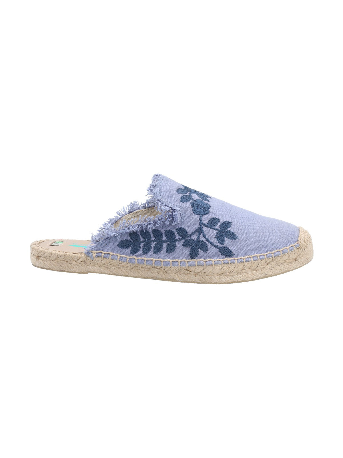 Alpargata Algodón Mujer Yuki Azul Rockford