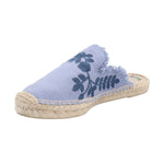 Alpargata Algodón Mujer Yuki Azul Rockford