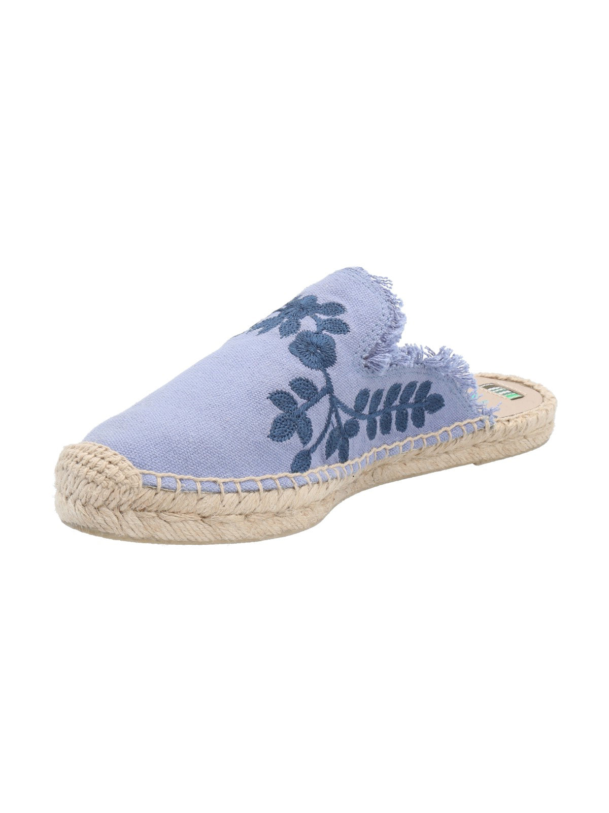 Alpargata Algodón Mujer Yuki Azul Rockford