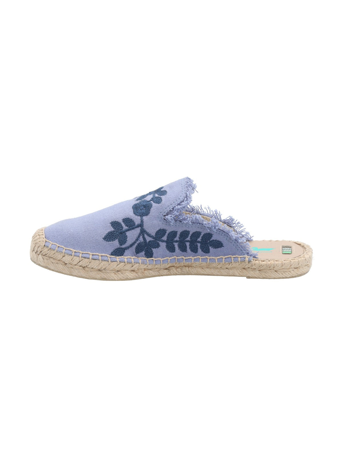Alpargata Algodón Mujer Yuki Azul Rockford