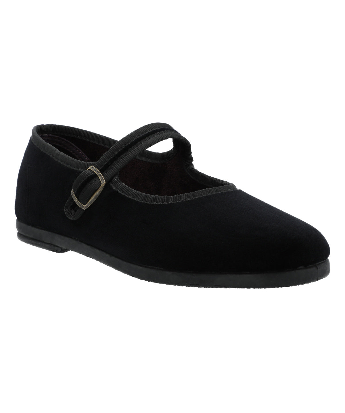 Ballerina Terciopelo Mujer Oli Negro Rockford