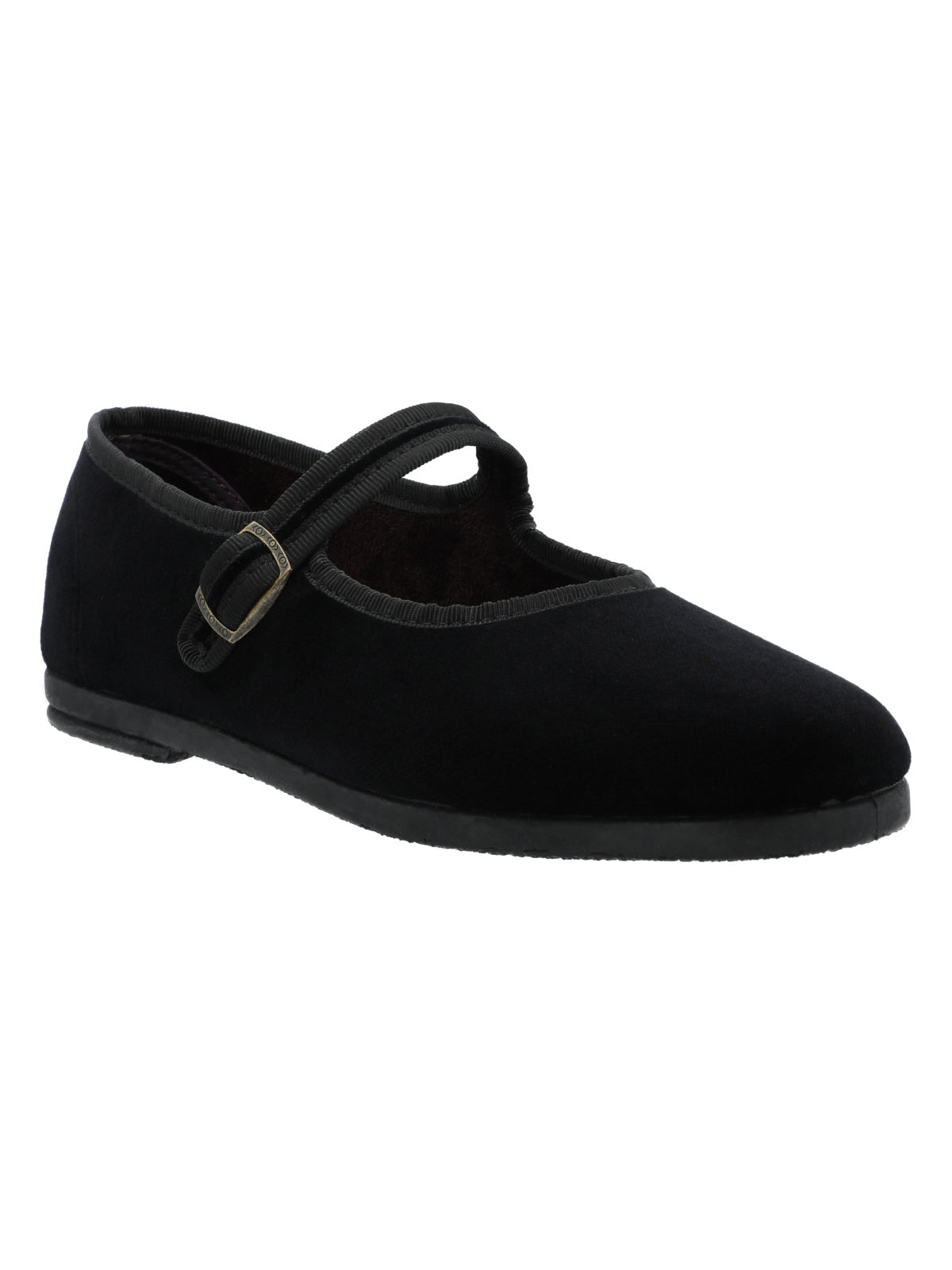 Ballerina Terciopelo Mujer Oli Negro Rockford
