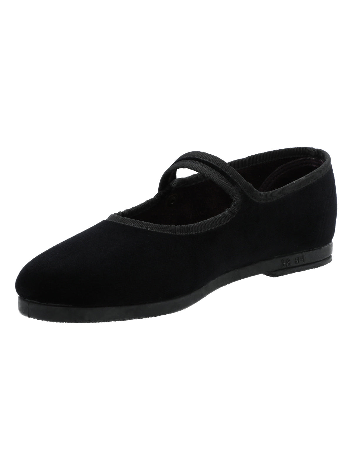 Ballerina Terciopelo Mujer Oli Negro Rockford