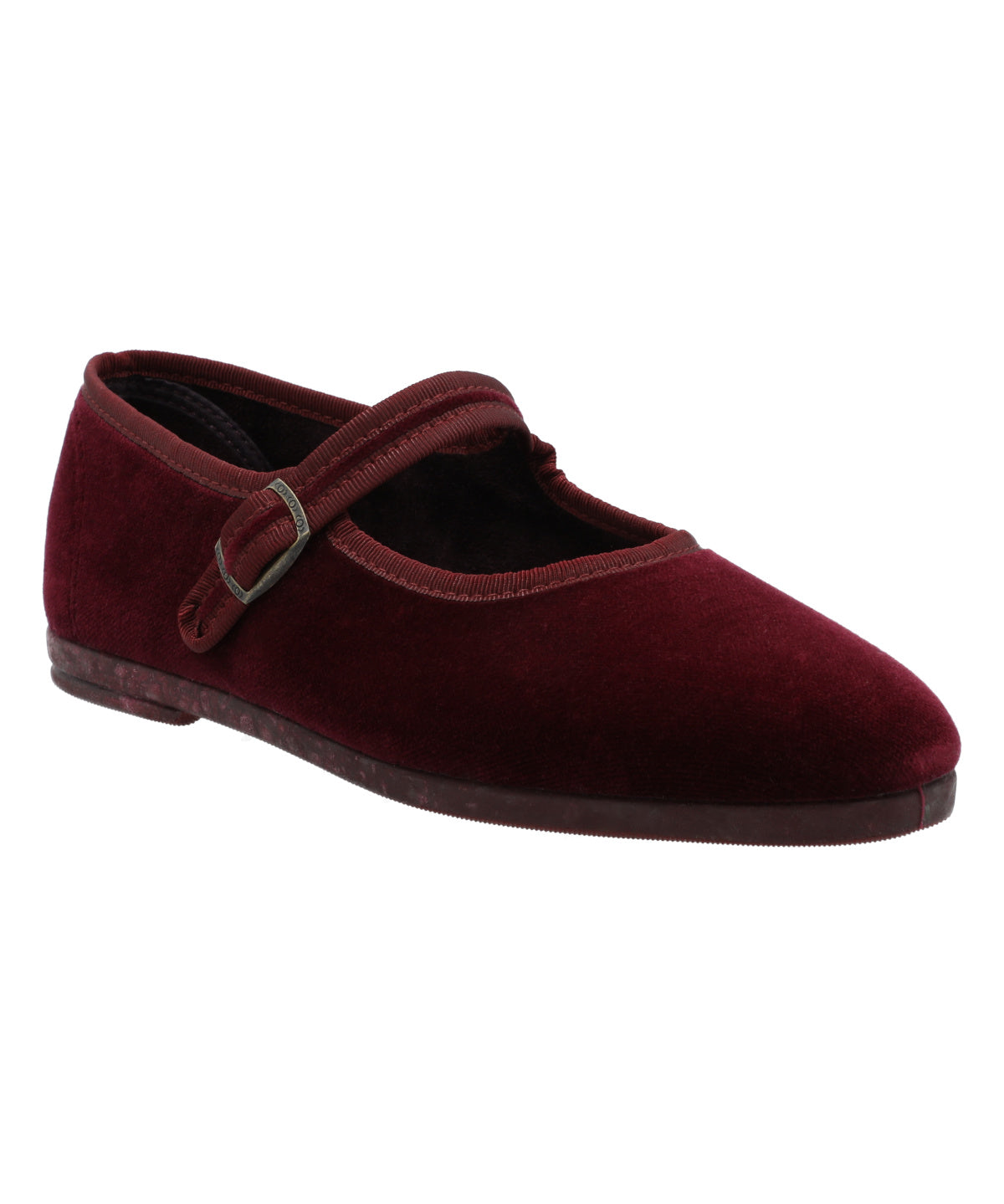 Ballerina Terciopelo Mujer Oli Rojo Rockford