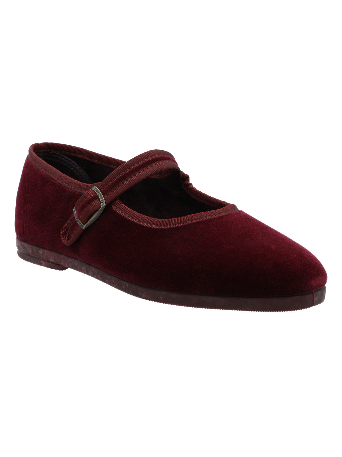Ballerina Terciopelo Mujer Oli Rojo Rockford