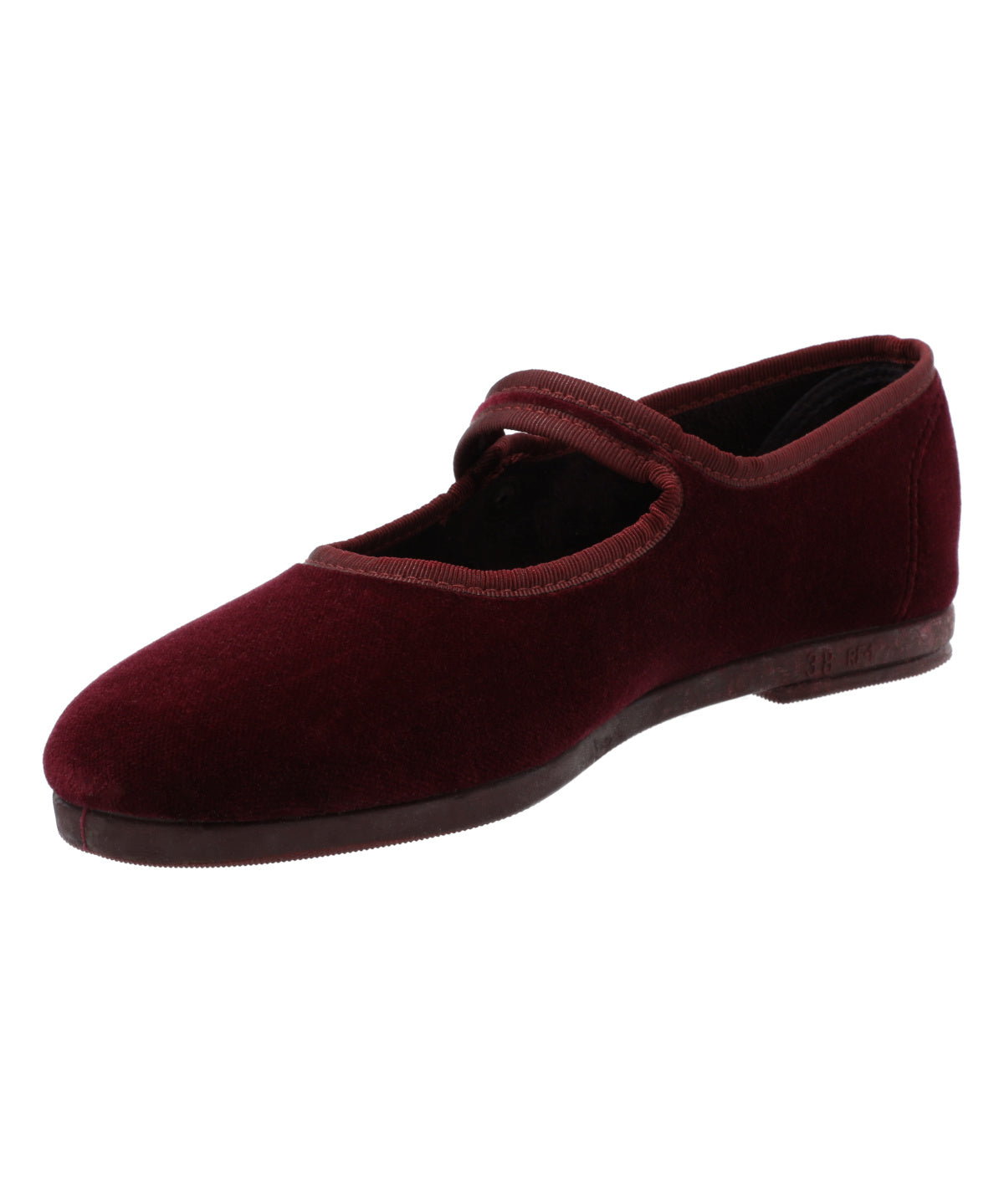 Ballerina Terciopelo Mujer Oli Rojo Rockford