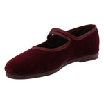 Ballerina Terciopelo Mujer Oli Rojo Rockford