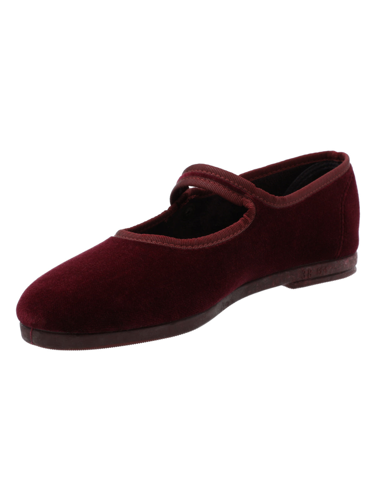 Ballerina Terciopelo Mujer Oli Rojo Rockford