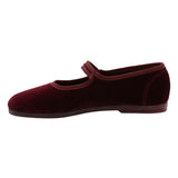 Ballerina Terciopelo Mujer Oli Rojo Rockford