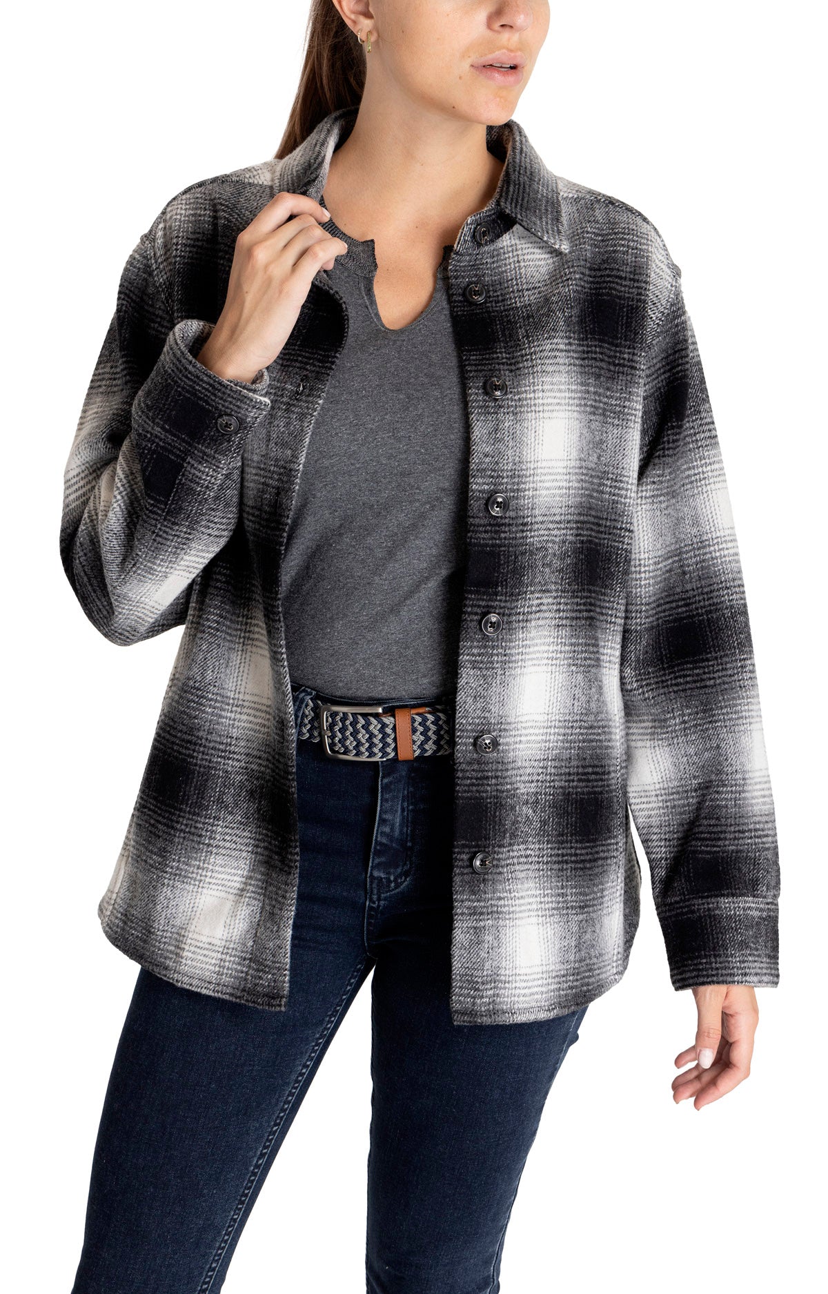 Overshirt Mujer Belcastel Lana