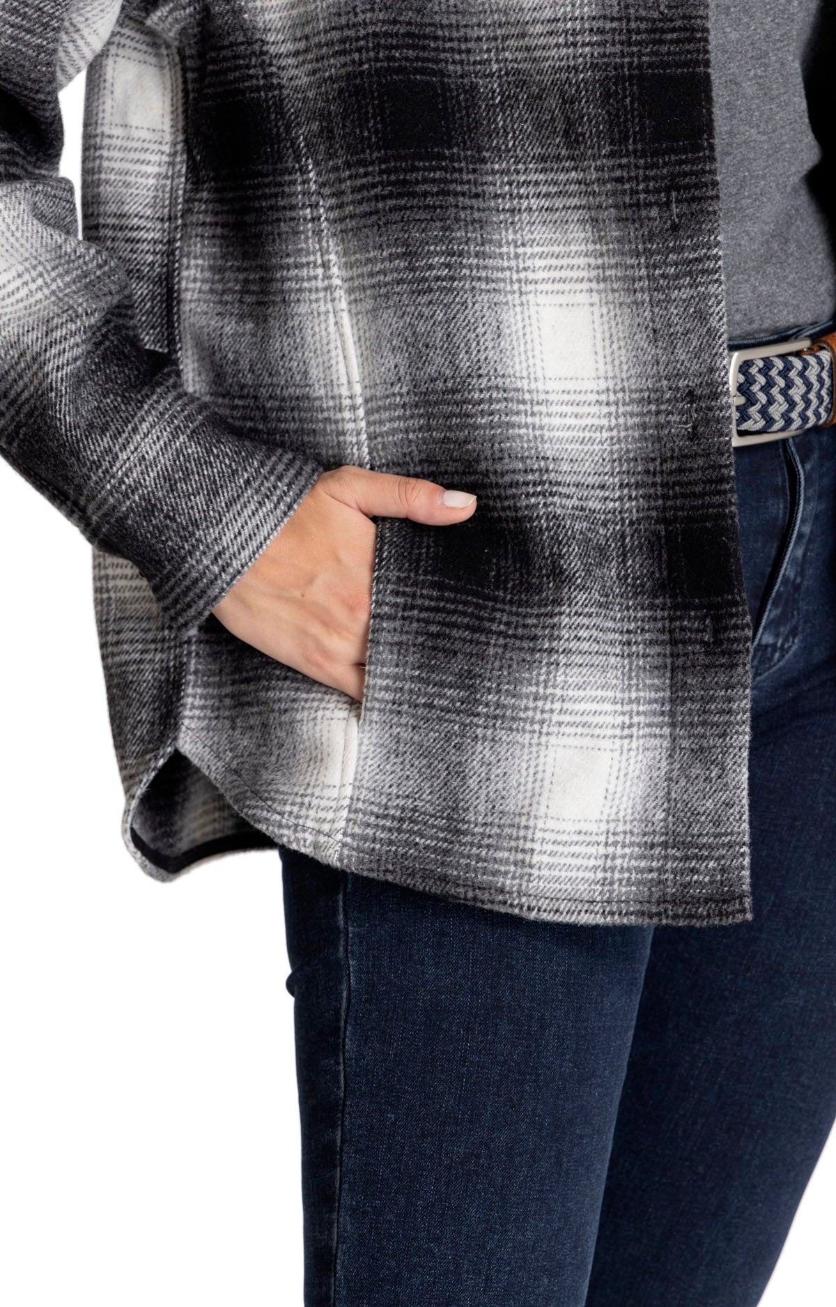 Overshirt Mujer Belcastel Lana