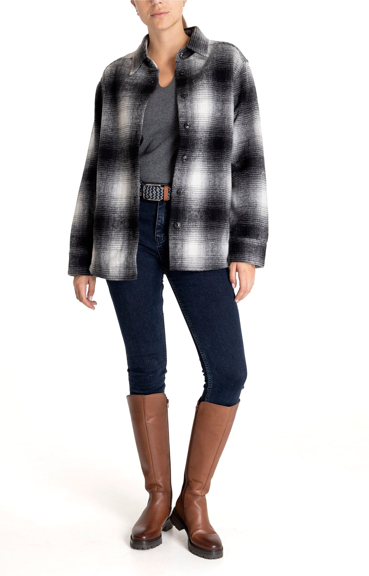 Overshirt Mujer Belcastel Lana