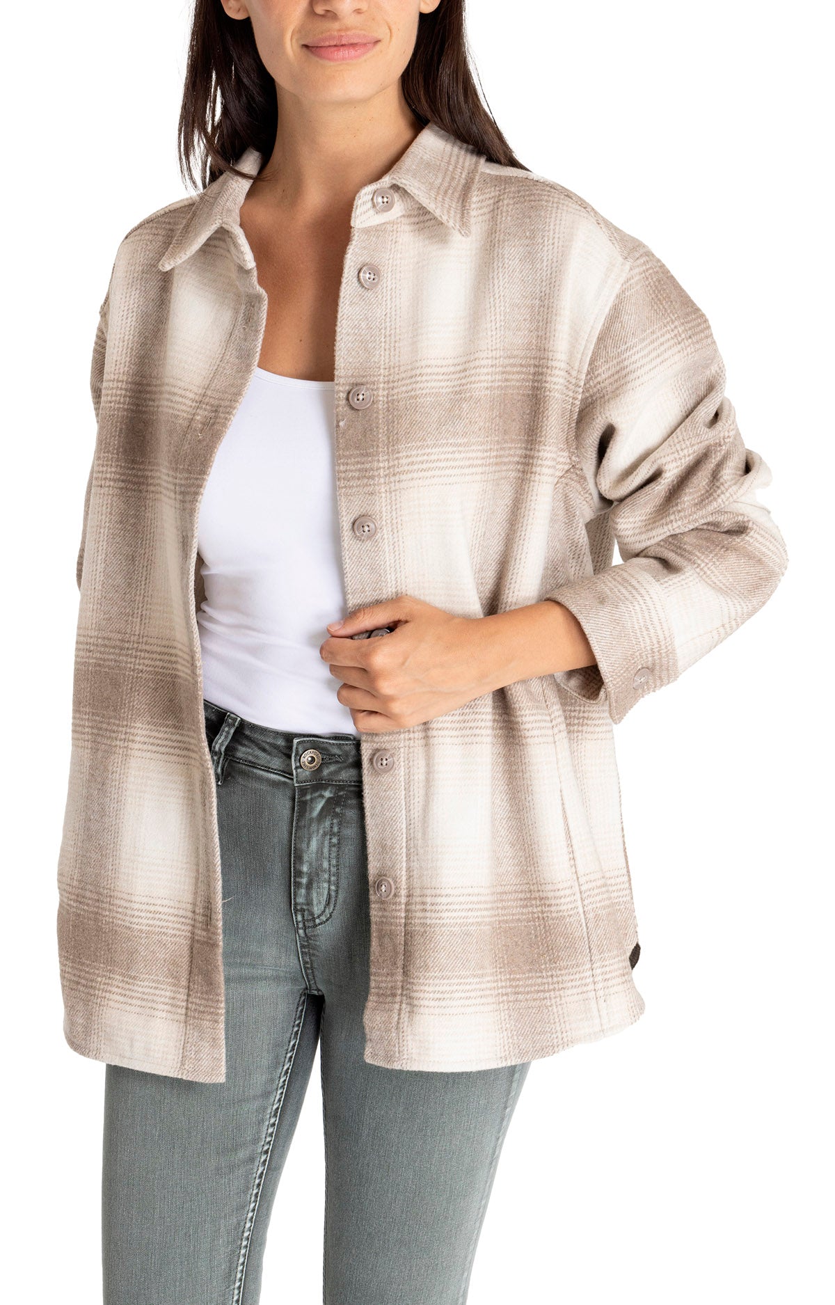 Overshirt Mujer Belcastel Lana