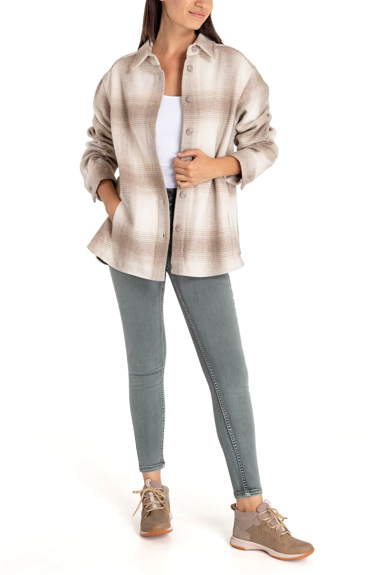 Overshirt Mujer Belcastel Lana