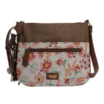 Cartera Textil Mujer Alikai Cross Café Rockford