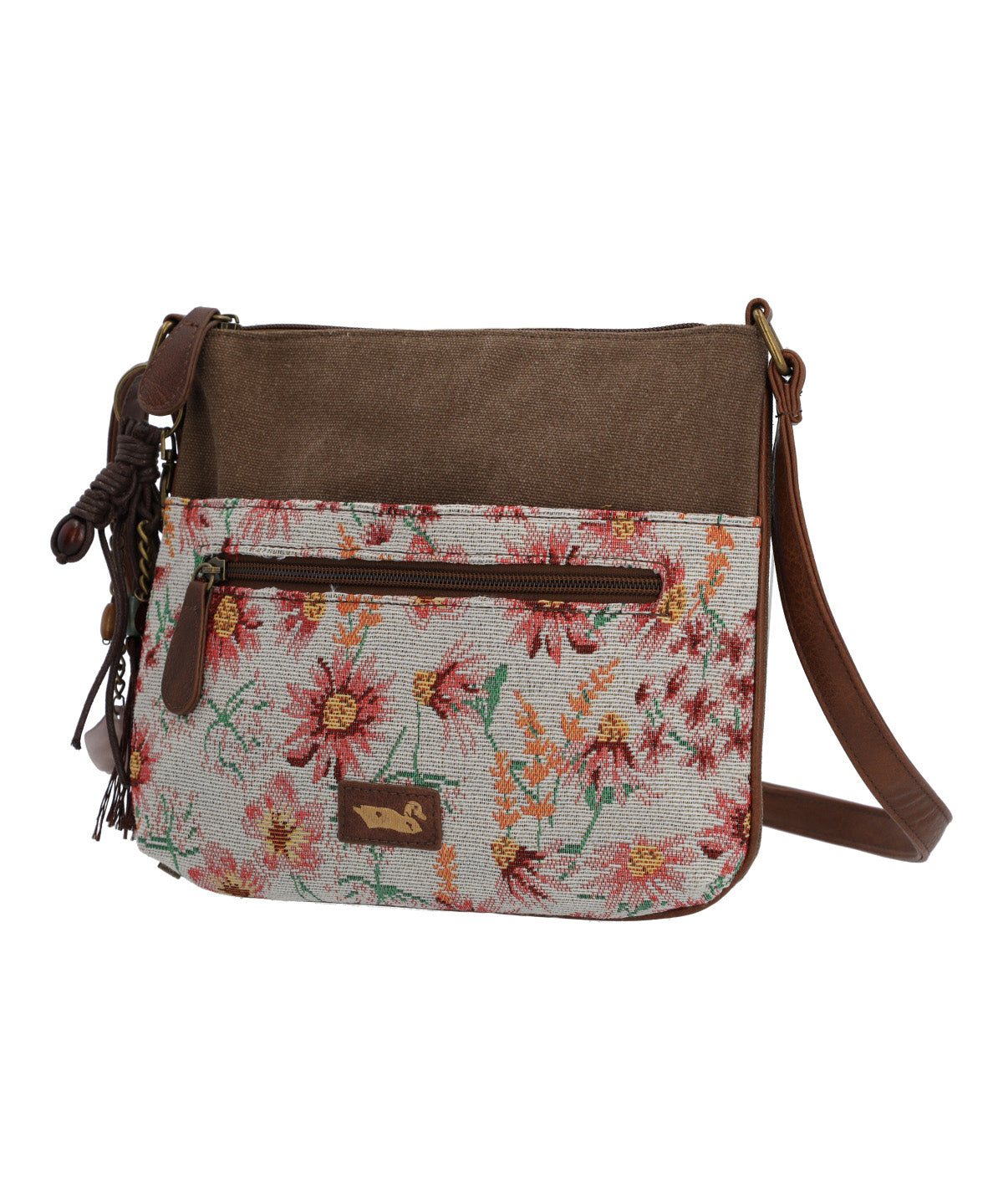 Cartera Textil Mujer Alikai Cross Café Rockford