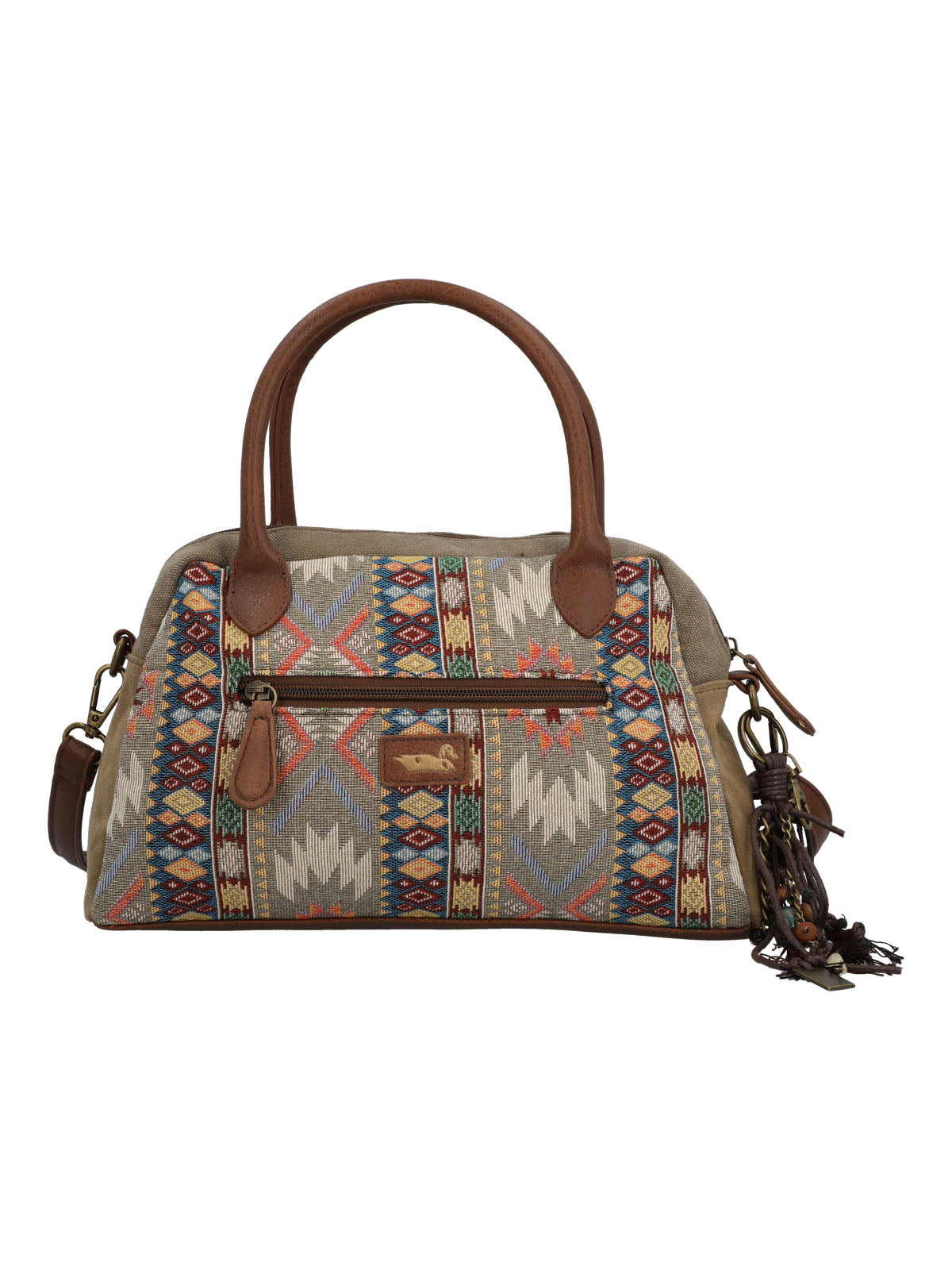 Cartera Textil Mujer Sanse Bag Café Rockford