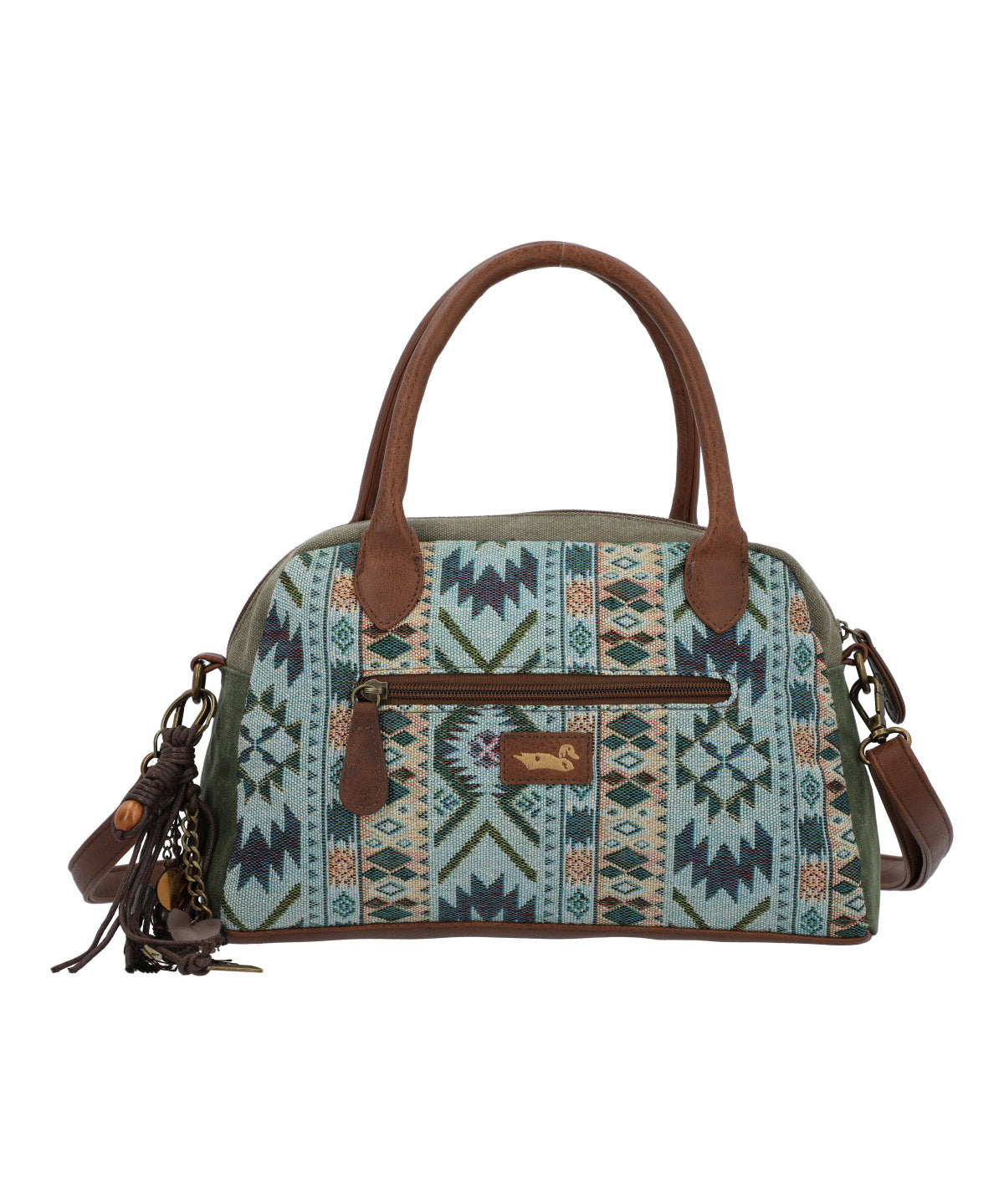Cartera Textil Mujer Sanse Bag Verde Rockford