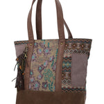 Cartera Textil Mujer Faui Tote Café Rockford