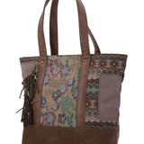 Cartera Textil Mujer Faui Tote Café Rockford