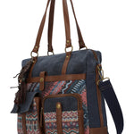 Cartera Textil Mujer Atzi Bag Azul Rockford