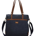 Cartera Textil Mujer Atzi Bag Azul Rockford