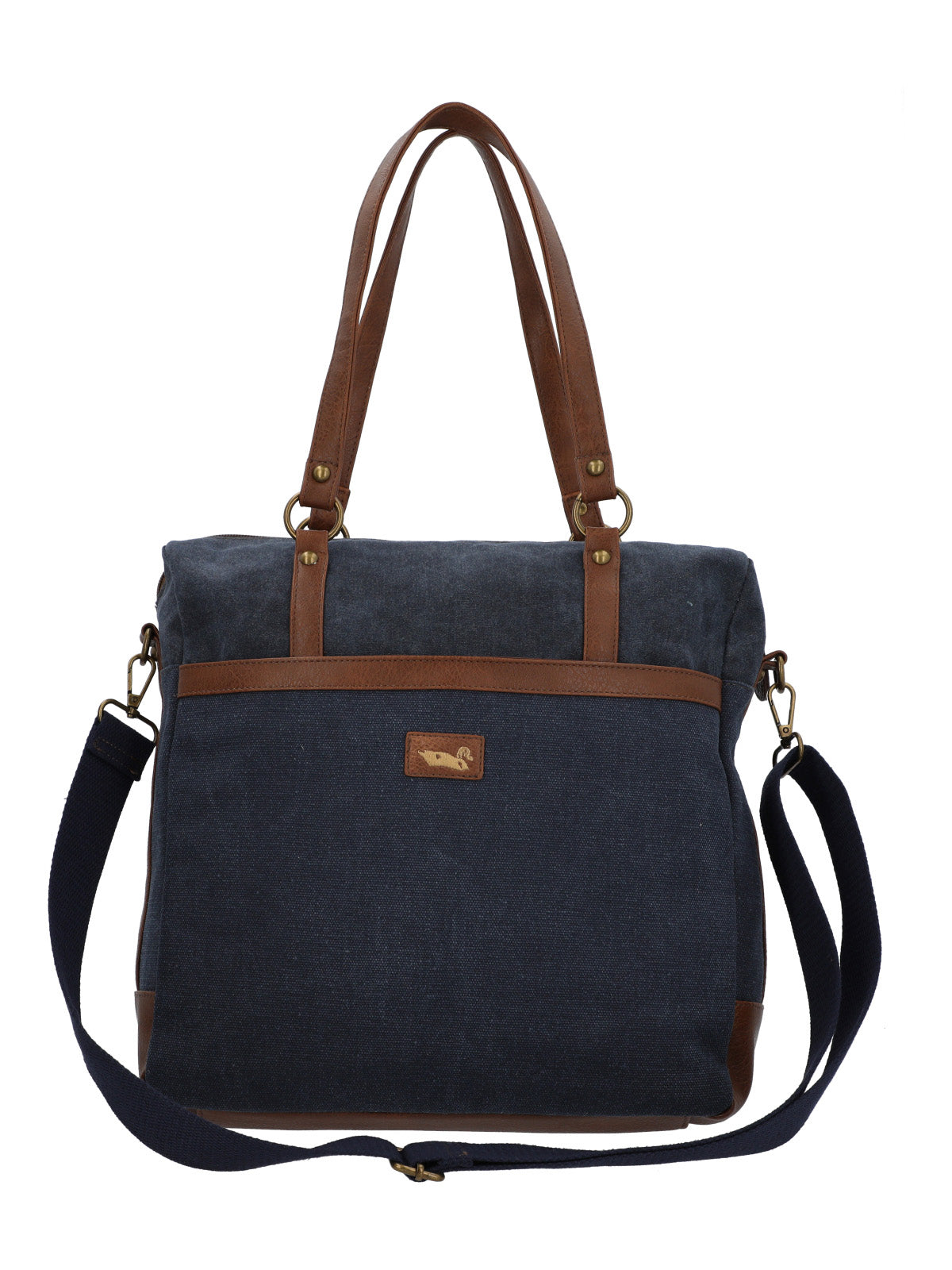 Cartera Textil Mujer Atzi Bag Azul Rockford