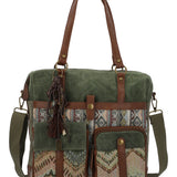 Cartera Textil Mujer Atzi Bag Verde Rockford