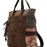 Mochila Textil Mujer Itzel Back Café Rockford