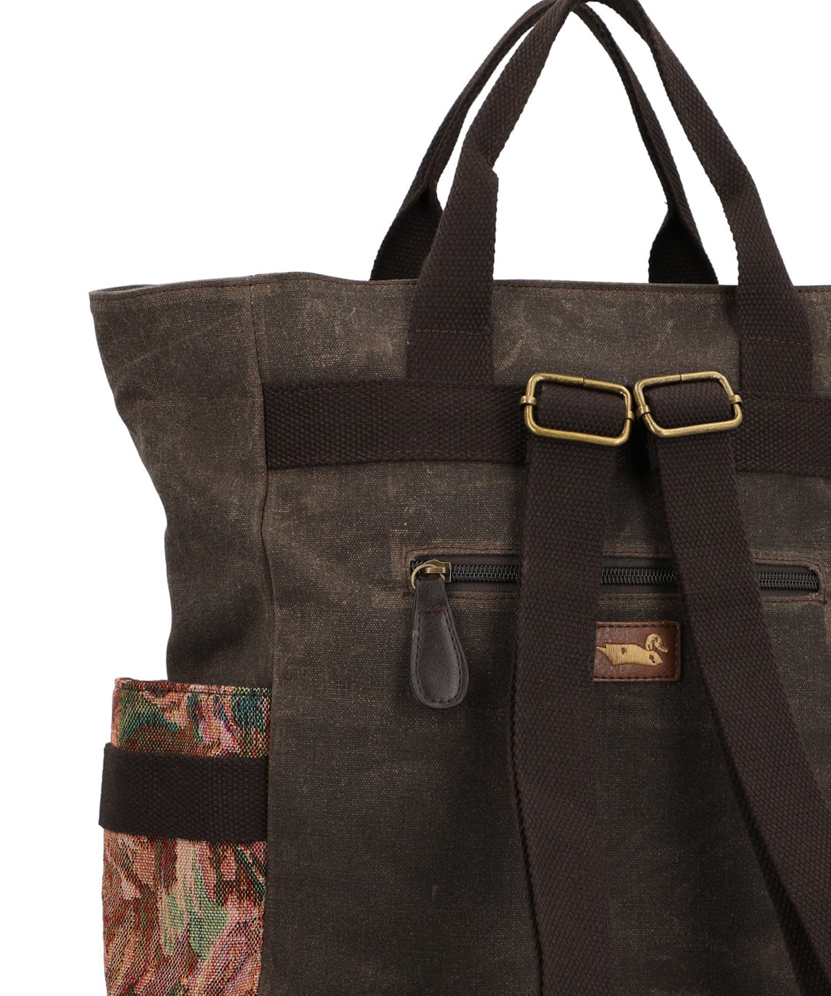 Mochila Textil Mujer Itzel Back Café Rockford