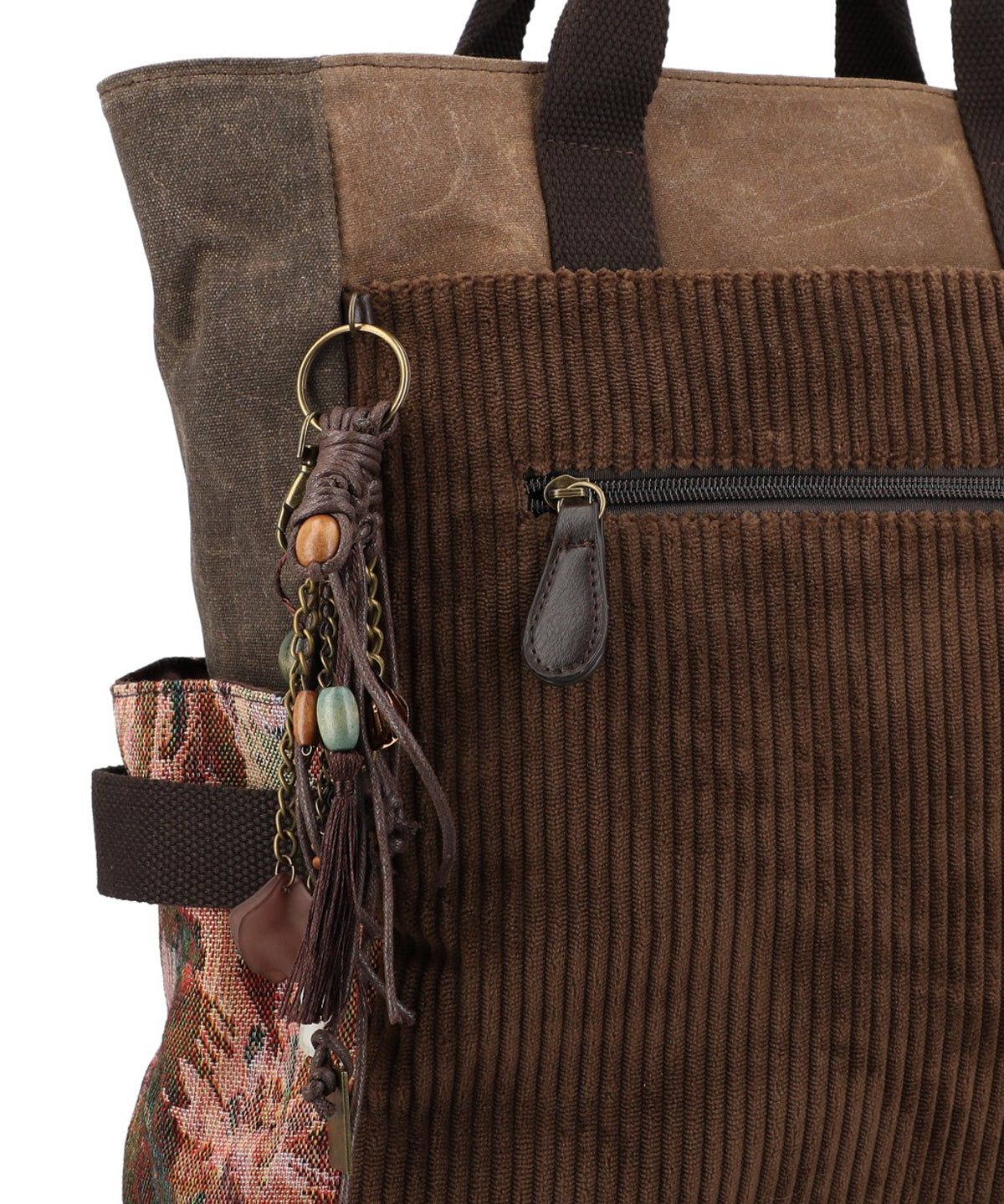 Mochila Textil Mujer Itzel Back Café Rockford